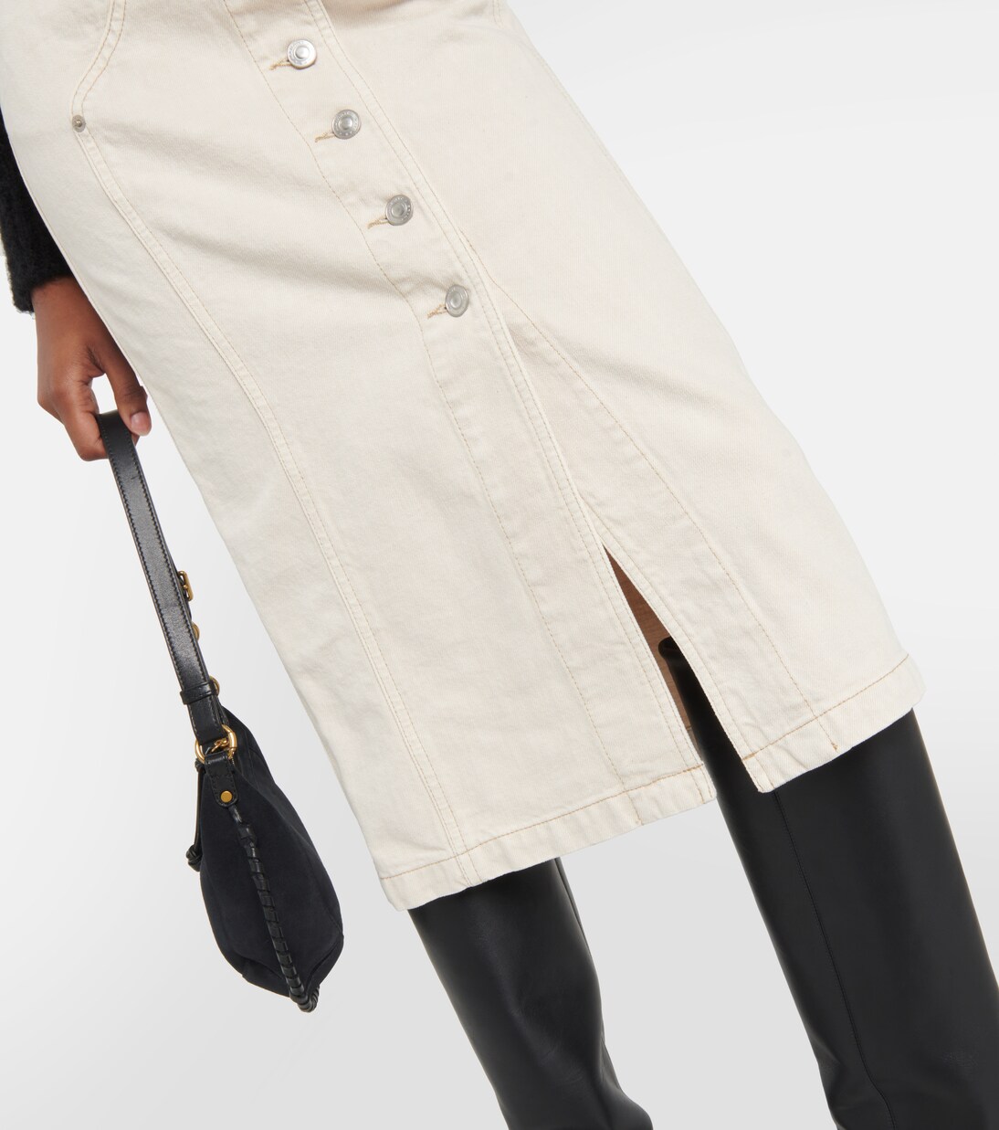 Minikleid Filipine aus Denim | Marant Etoile