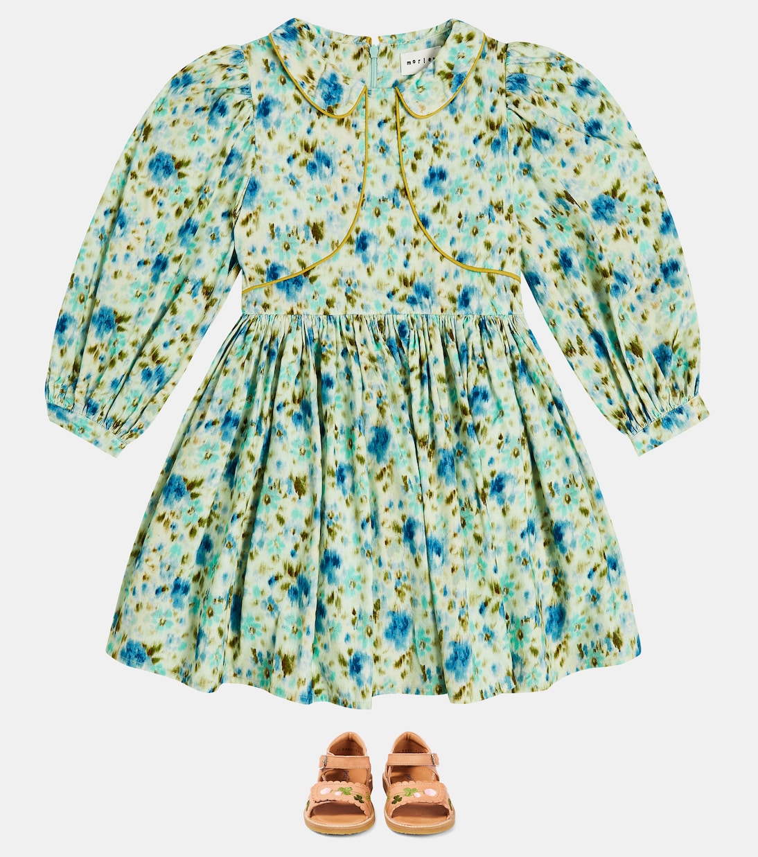 Robe Temple en coton à fleurs | Morley