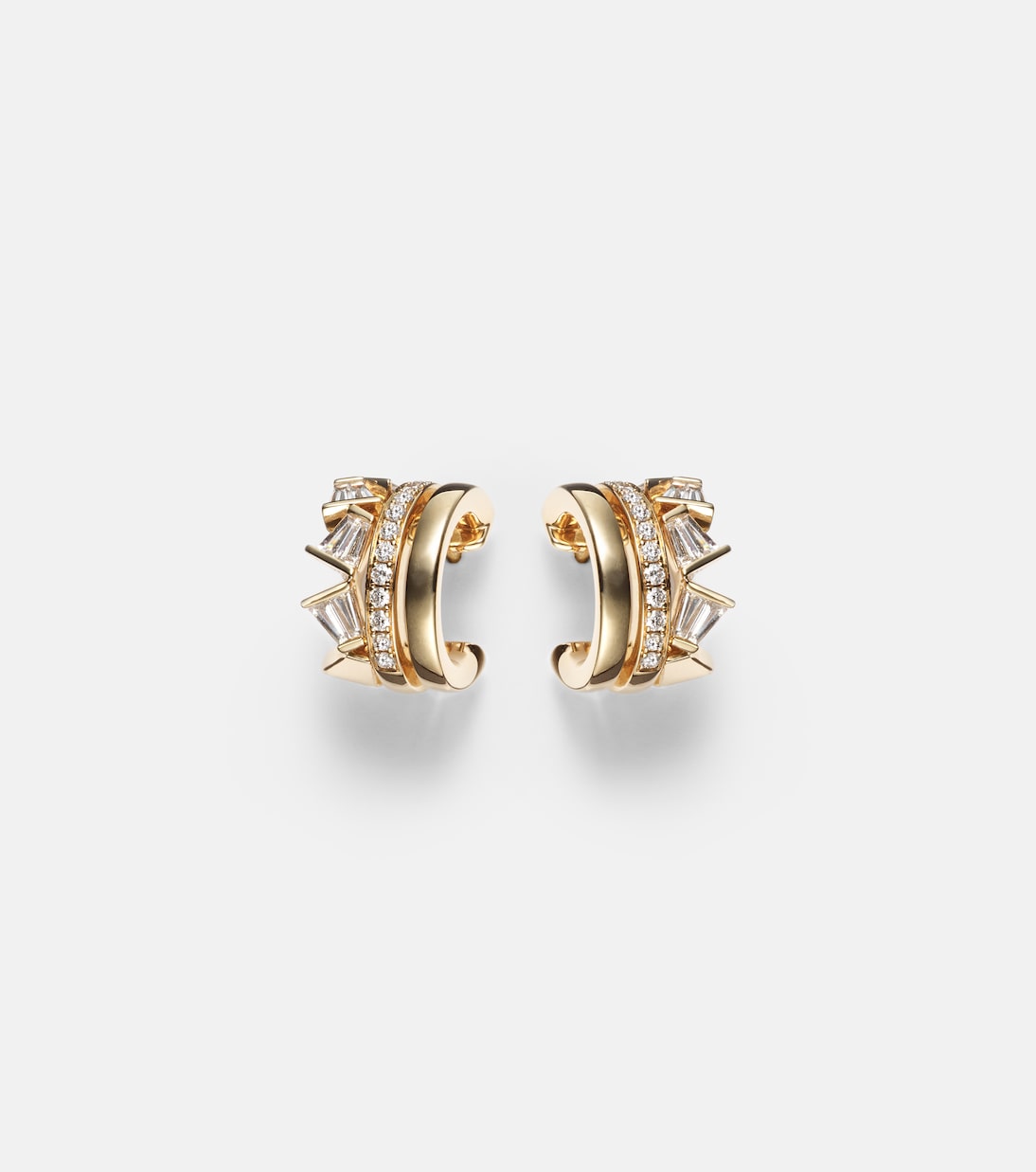 Boucles d'oreilles en or 18 ct et diamants | Bucherer Fine Jewellery
