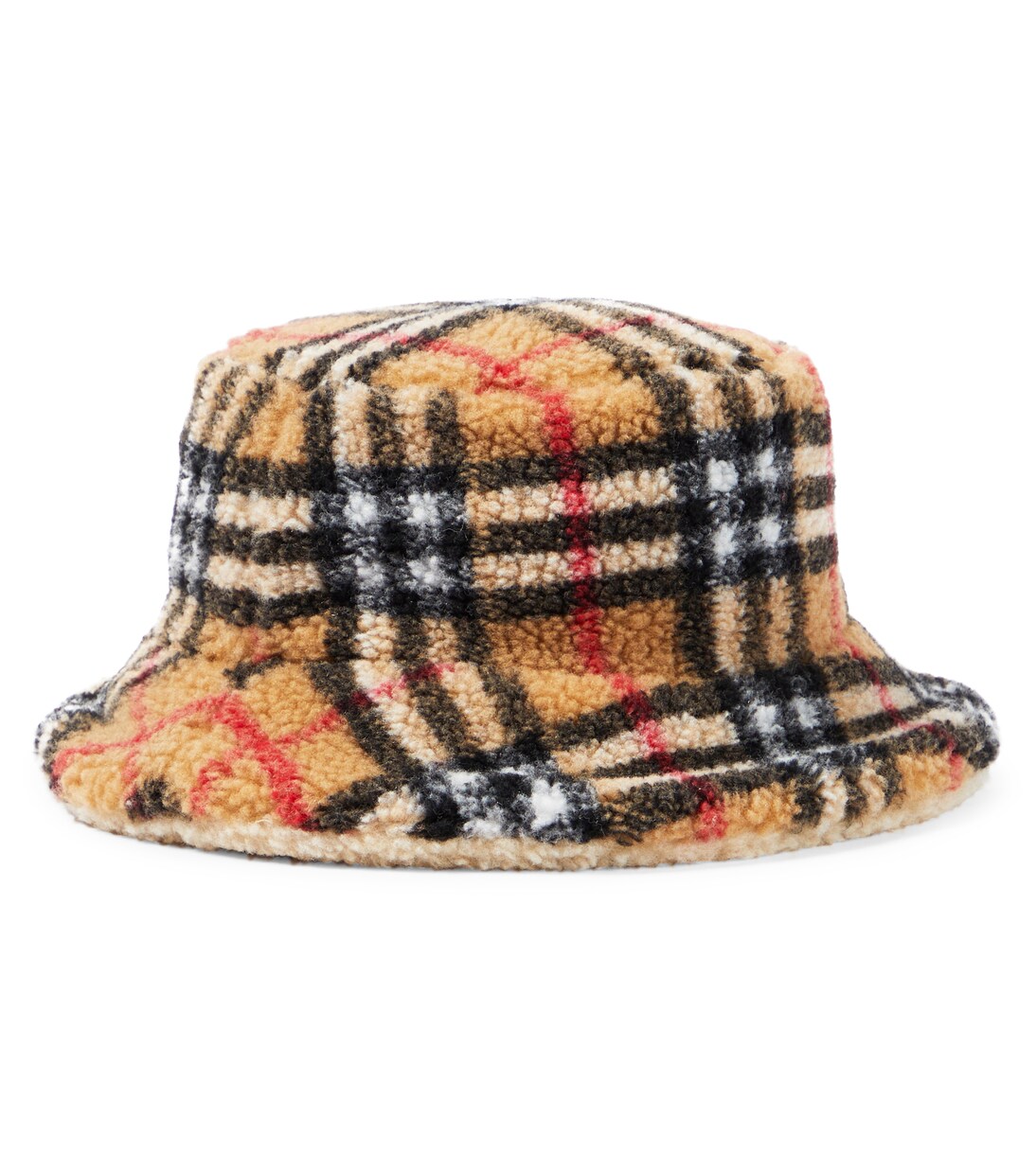 Burberry Check fleece bucket hat | Burberry Kids