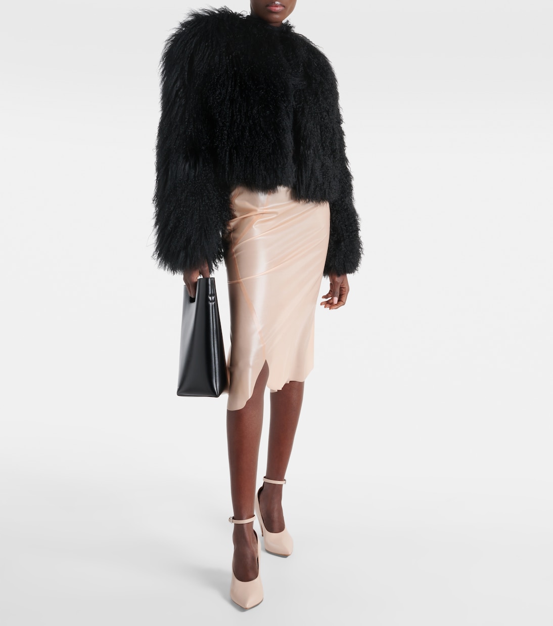 Escarpins Shark en cuir | Alaïa