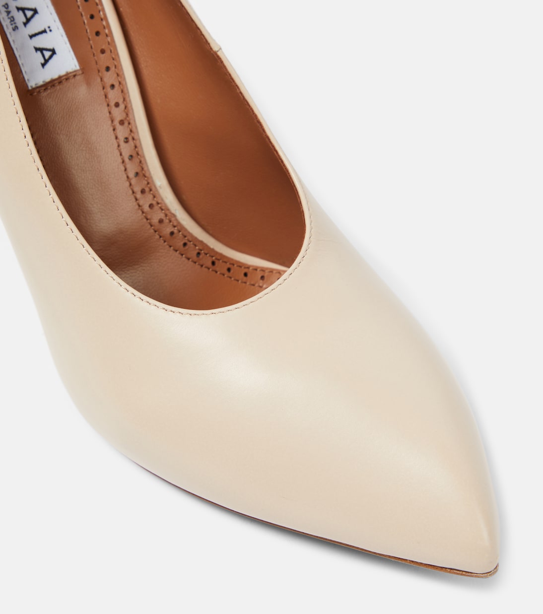 Escarpins Shark en cuir | Alaïa