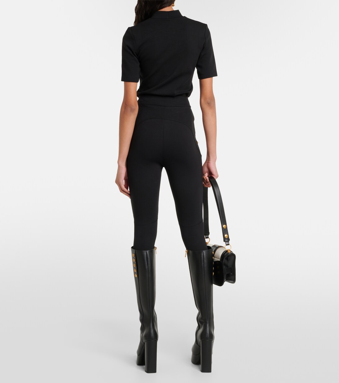 Jersey leggings  | Balmain