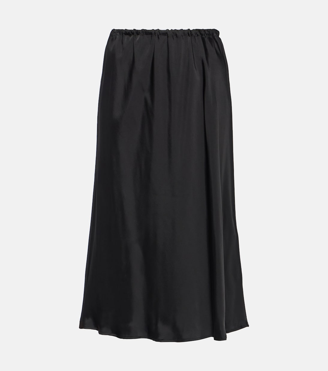 Satin midi skirt | Jil Sander