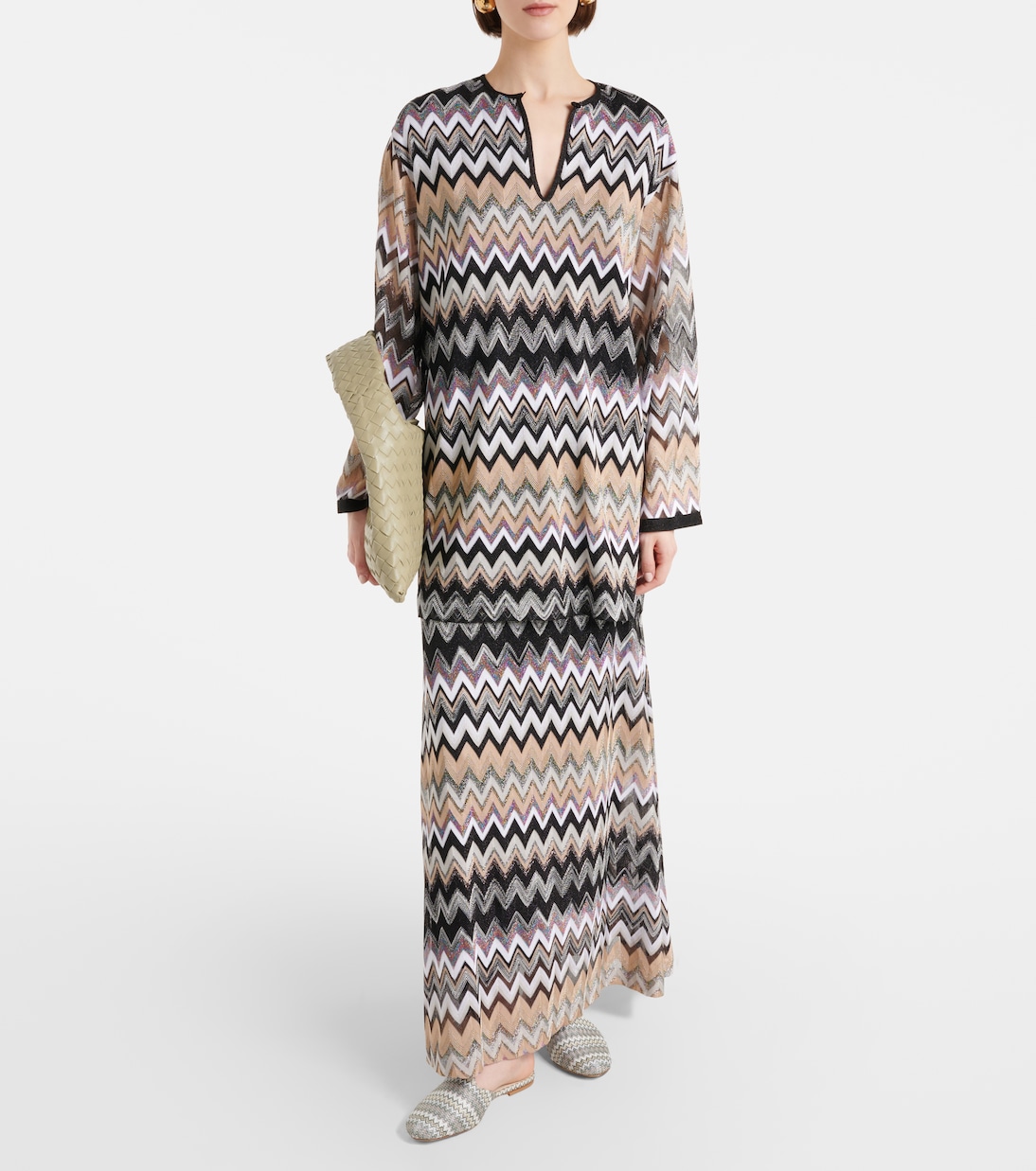 Slippers in canvas a zig-zag | Missoni