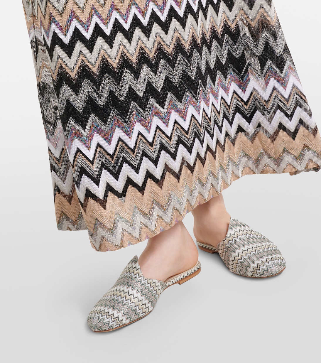 Slippers in canvas a zig-zag | Missoni