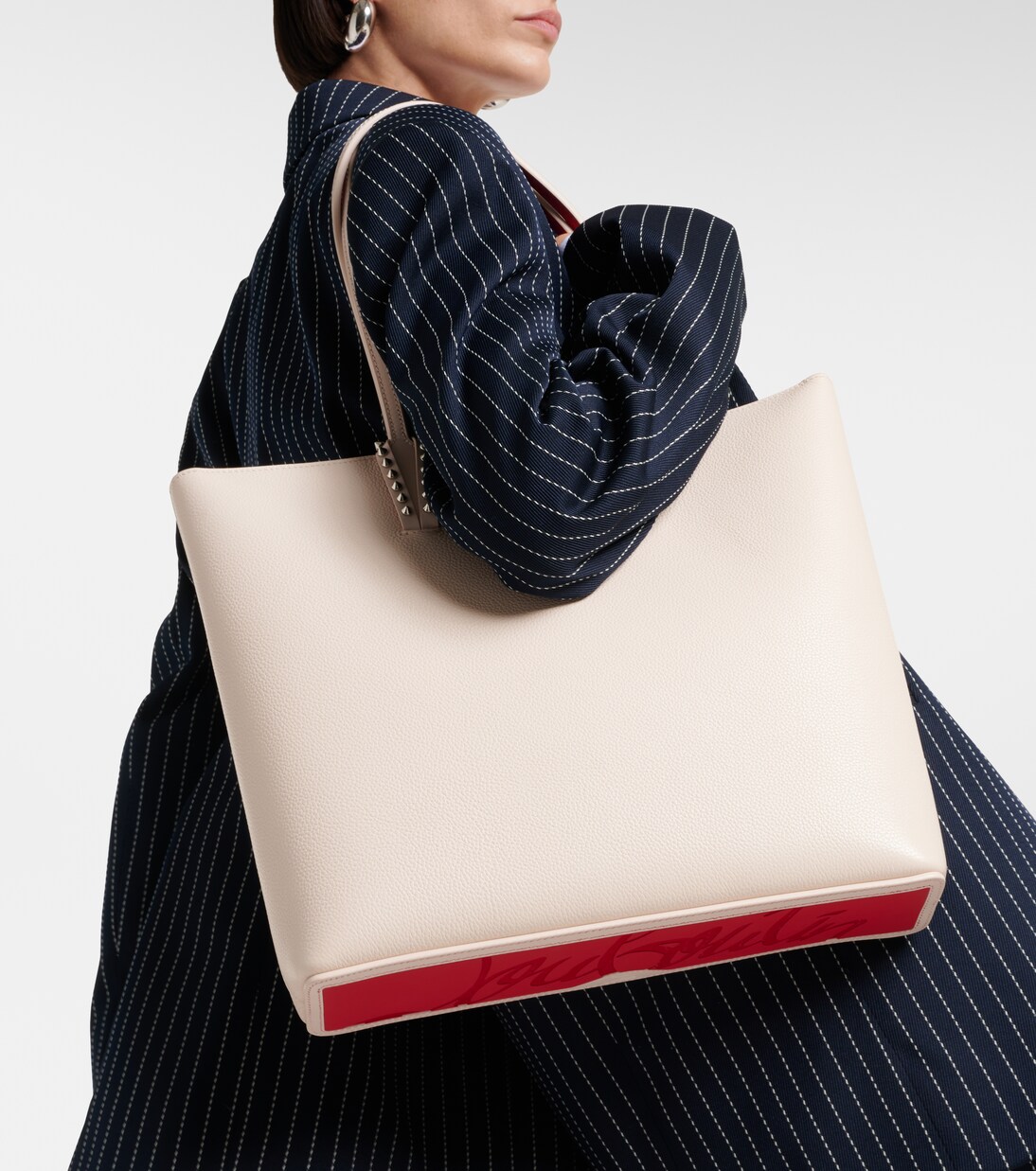 Cabata leather tote bag | Christian Louboutin