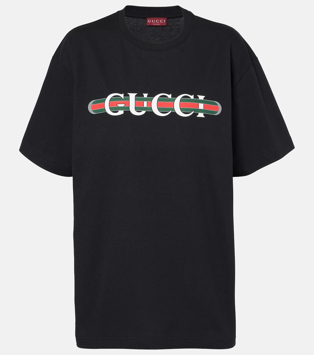 Gucci Lido printed cotton jersey T-shirt | Gucci