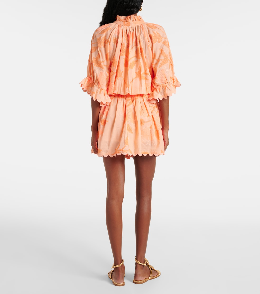 Abito chemisier in cotone con stampa | Juliet Dunn