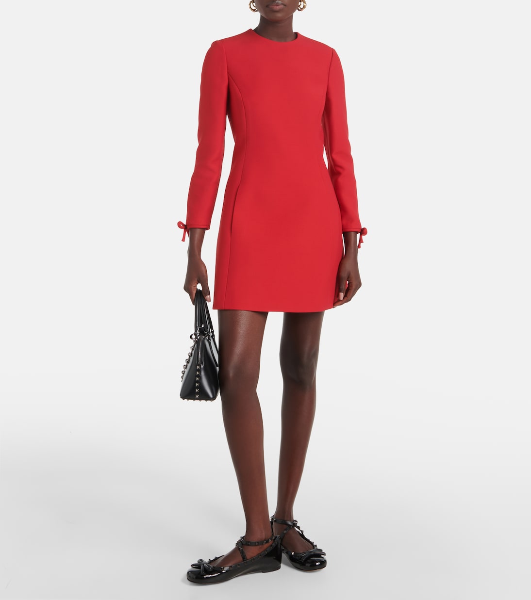 Ballerinas Rockstud aus Lackleder | Valentino Garavani