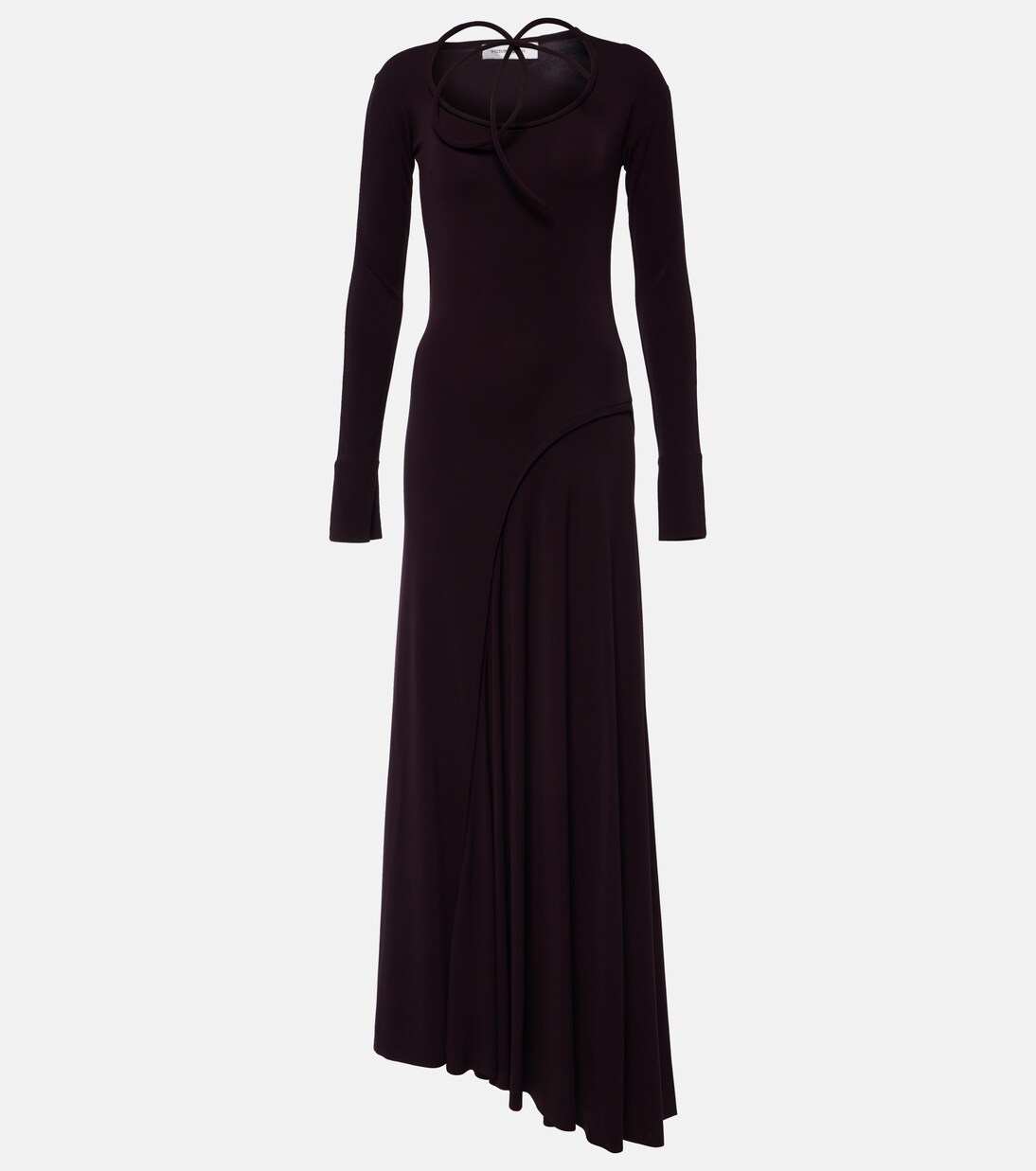 Robe longue asymétrique | Victoria Beckham