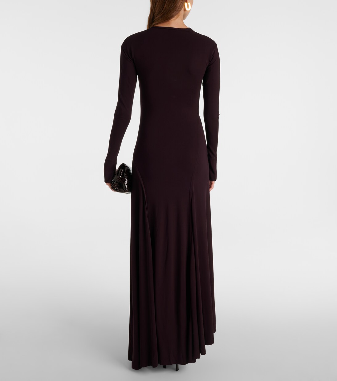 Robe longue asymétrique | Victoria Beckham
