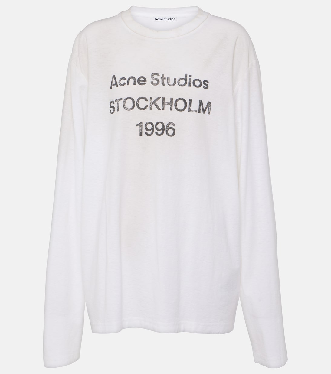 T-Shirt aus einem Baumwollgemisch | Acne Studios