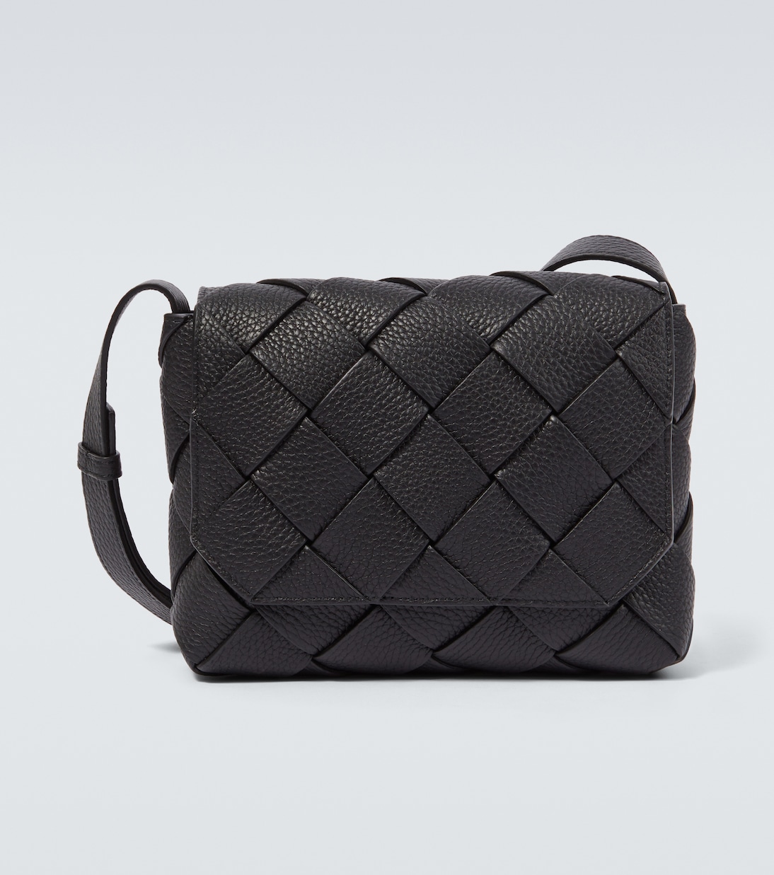 Diago Intreccio leather crossbody bag | Bottega Veneta