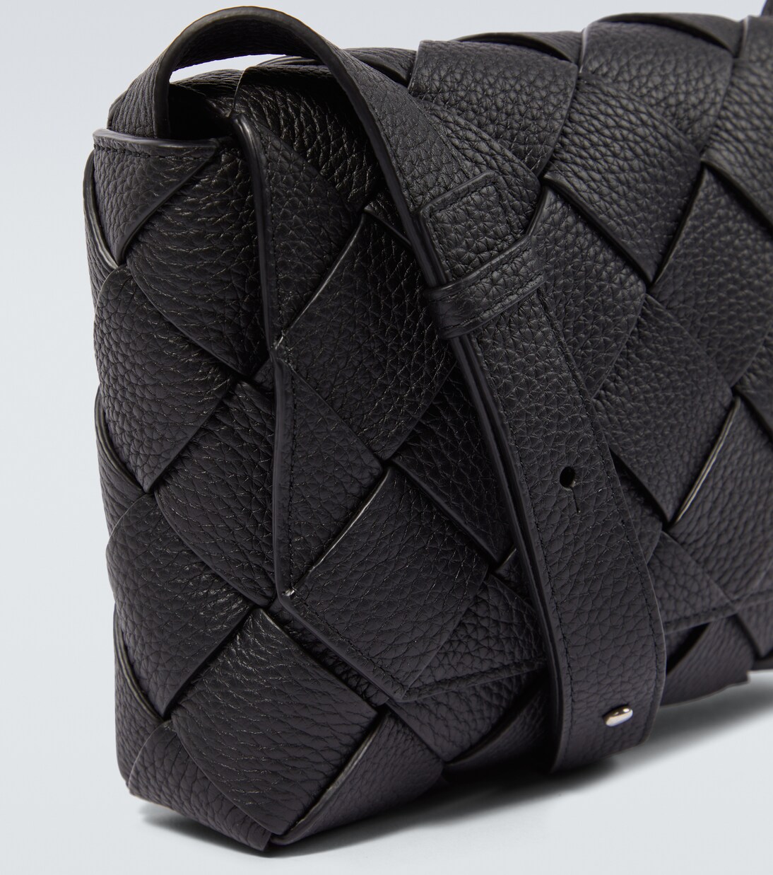 Diago Intreccio leather crossbody bag | Bottega Veneta