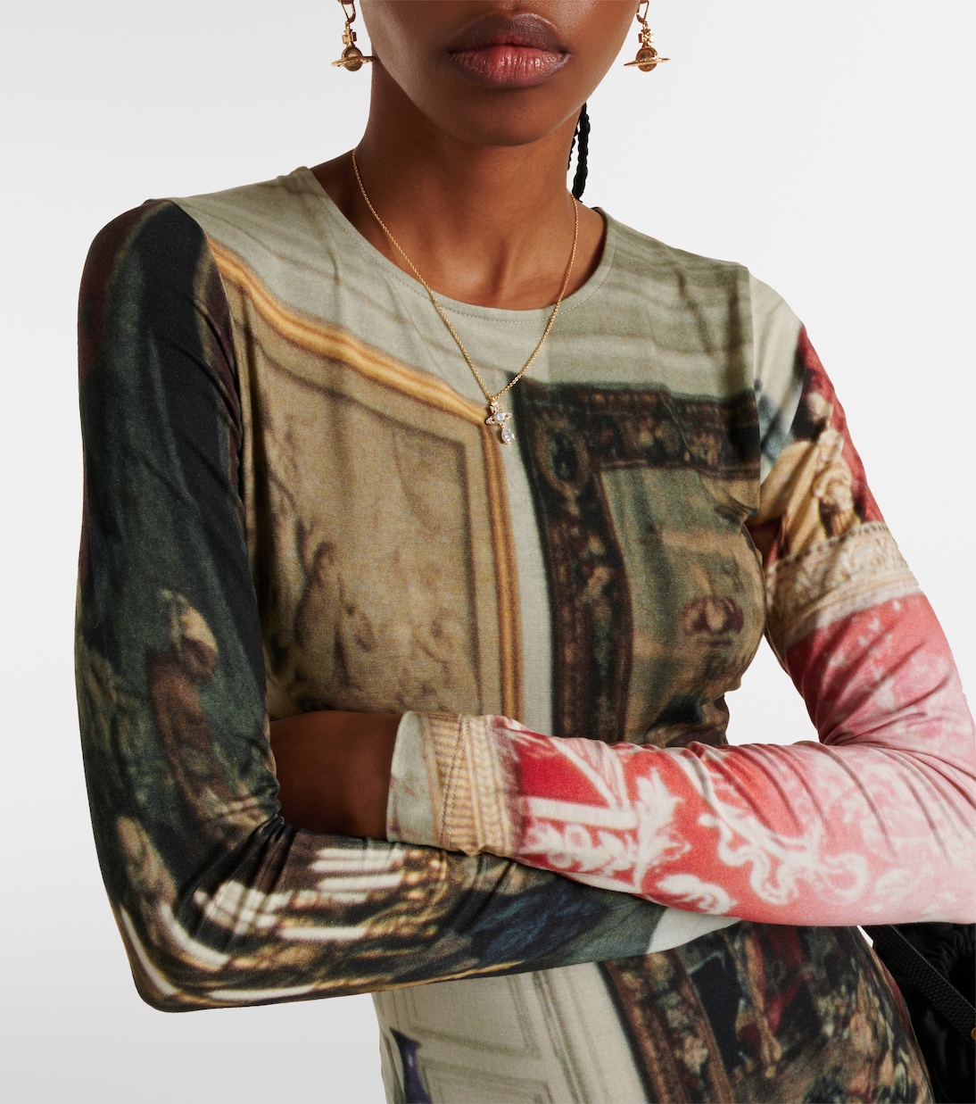 Robe midi Boulle imprimée | Vivienne Westwood