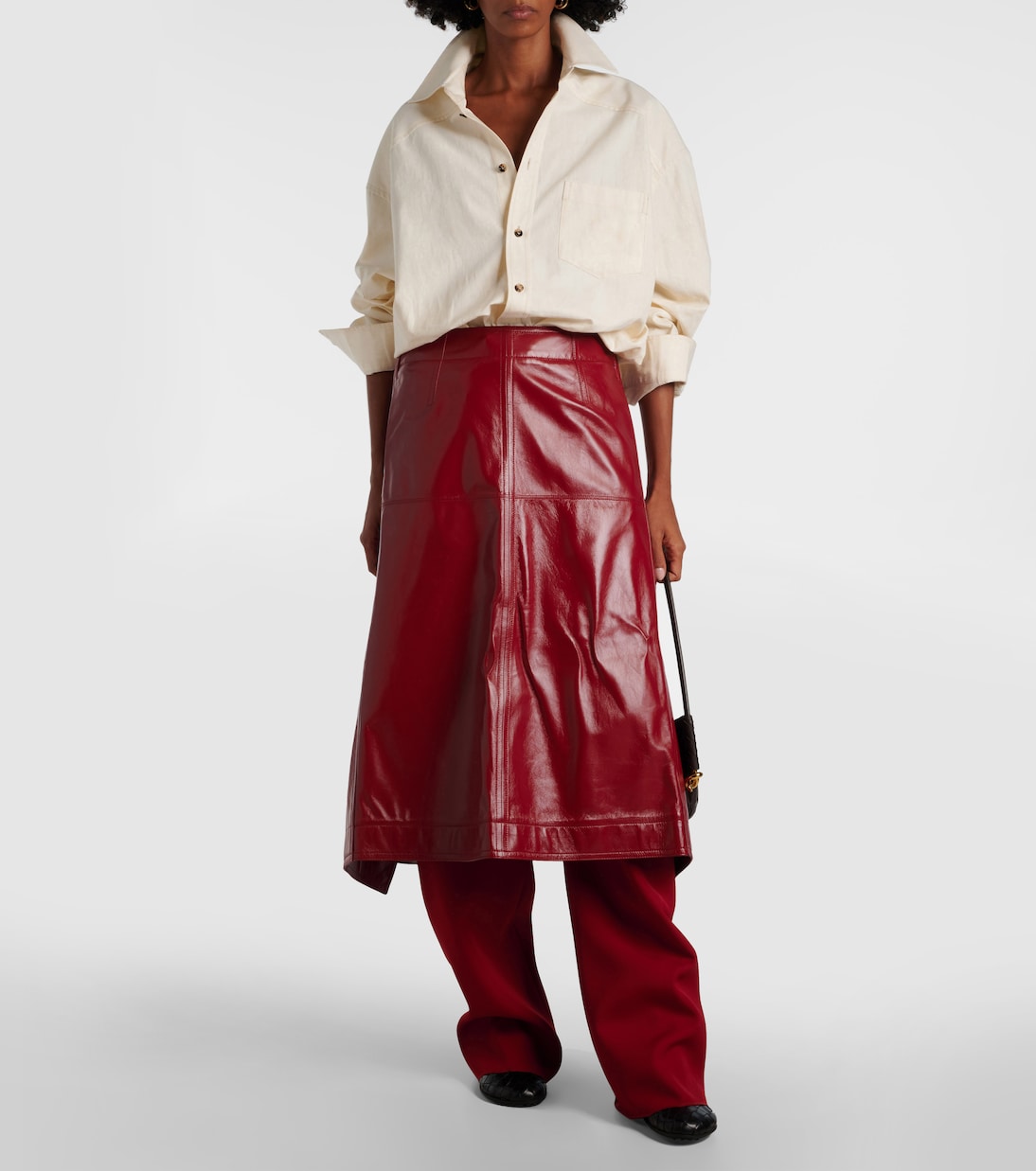 Camisa de lino y algodón | Bottega Veneta