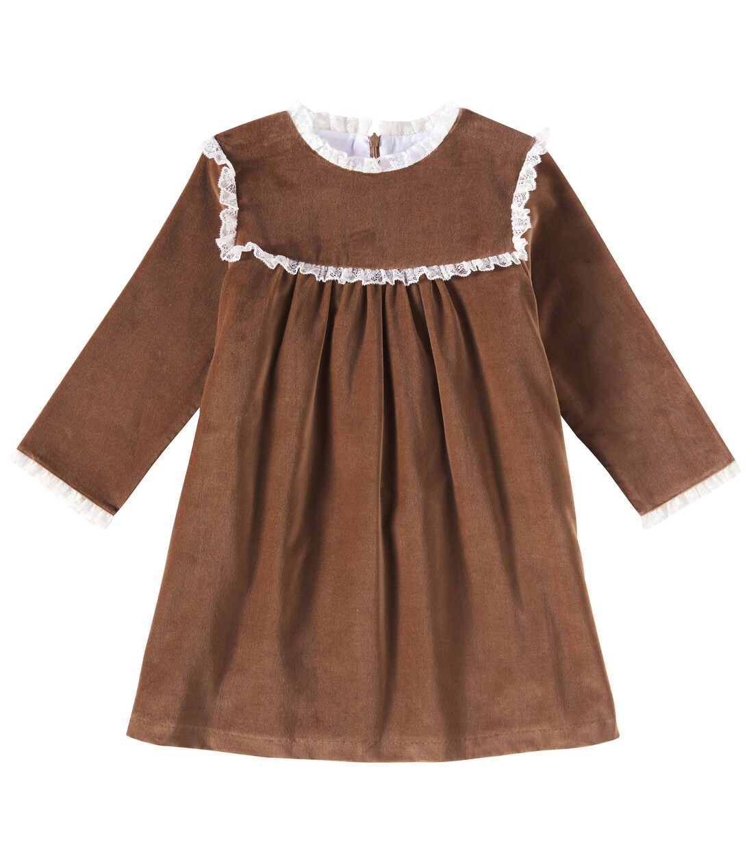 Carolina cotton velvet dress | La Coqueta