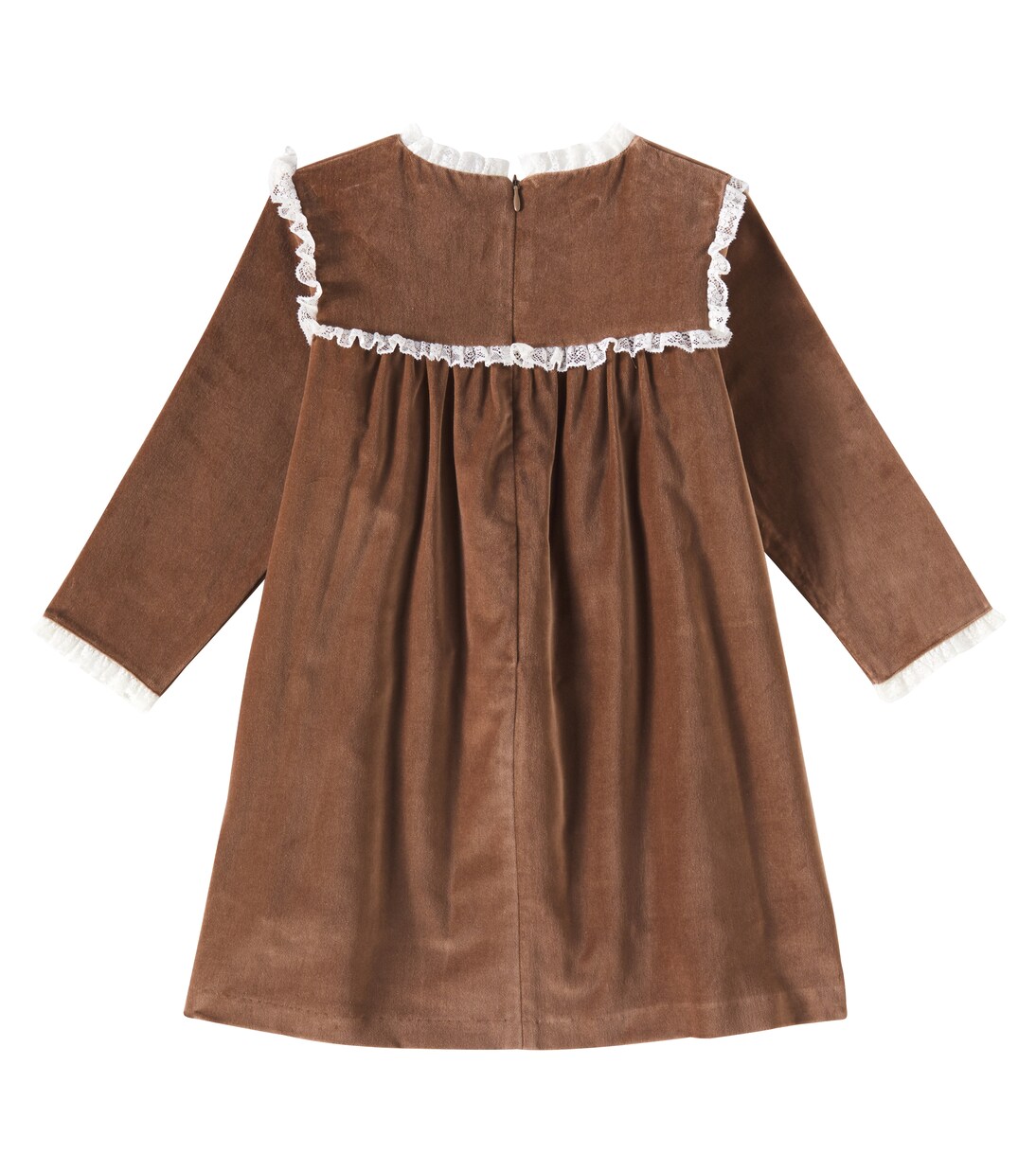 Carolina cotton velvet dress | La Coqueta