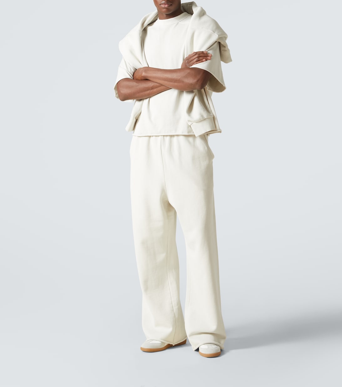 Full cotton fleece sweatpants | Entire Studios