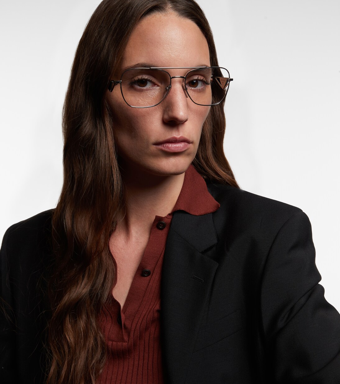 Lunettes de soleil aviateur Symbole | Prada