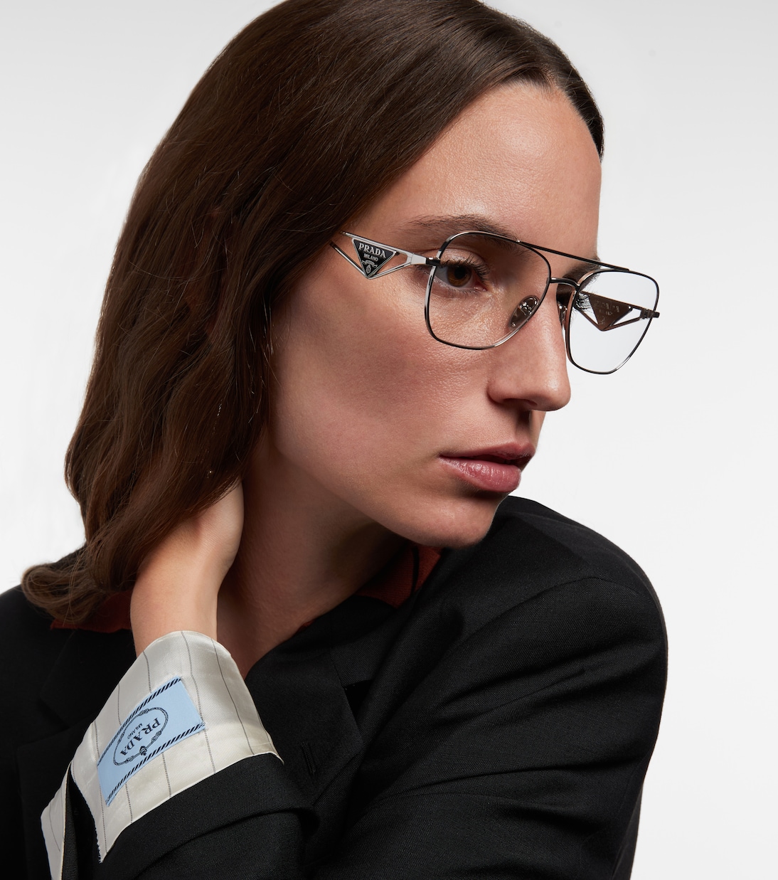 Lunettes de soleil aviateur Symbole | Prada