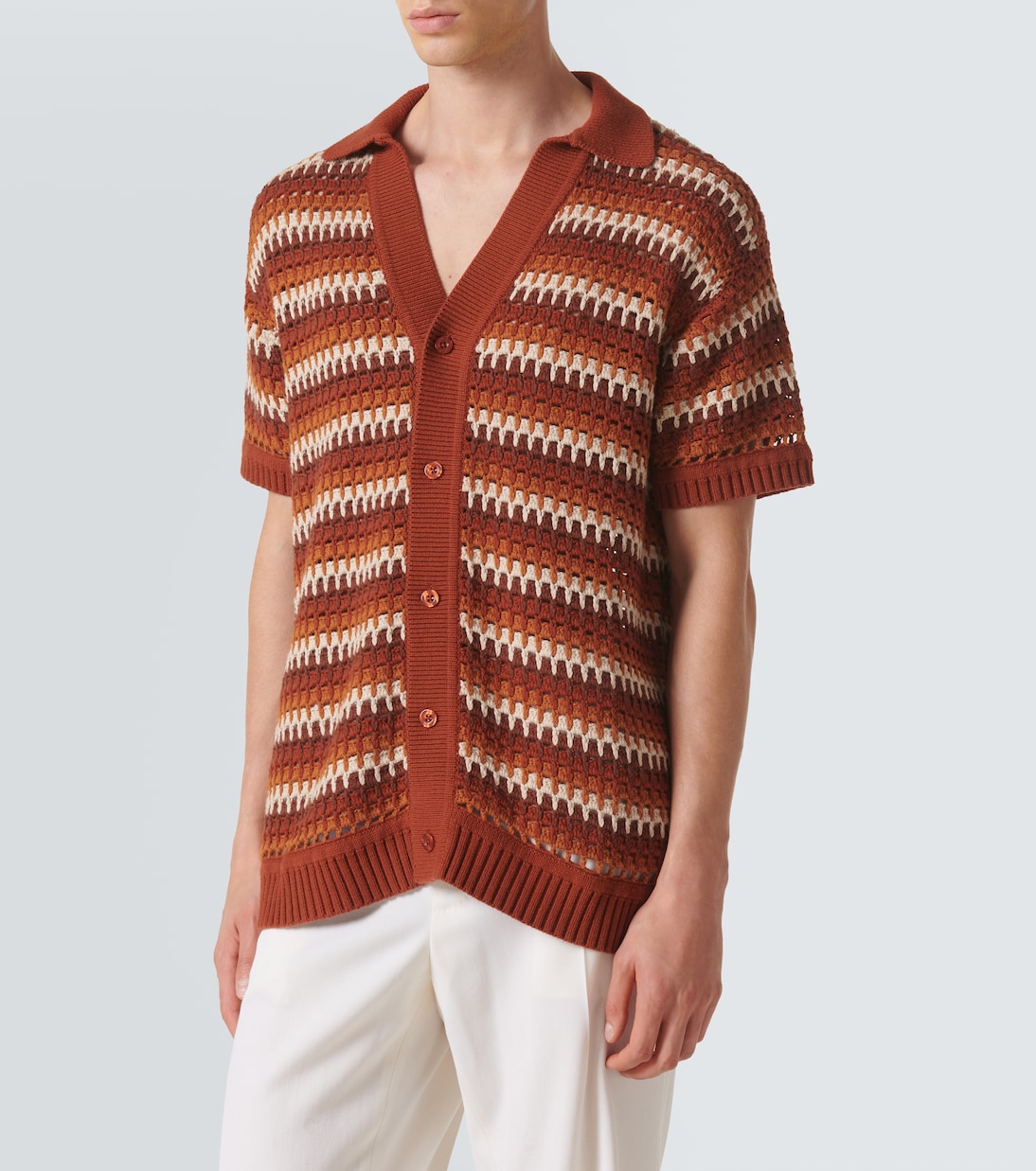 Chemise Pinto en crochet de coton | Frescobol Carioca