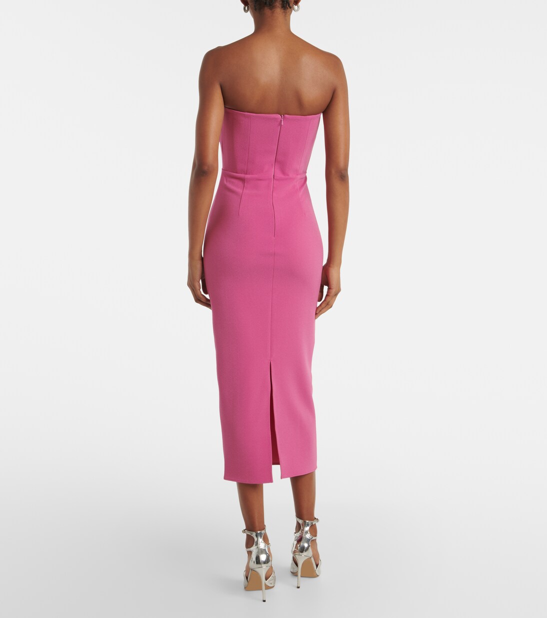 Robe midi bustier | Alex Perry