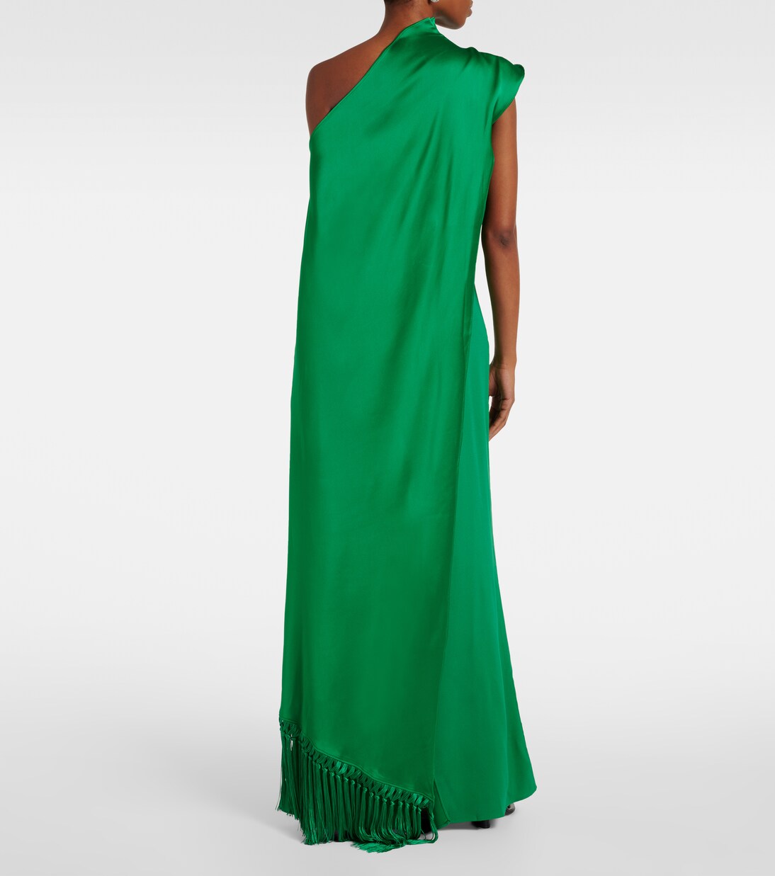 One-Shoulder-Robe Berenson aus Satin | Taller Marmo