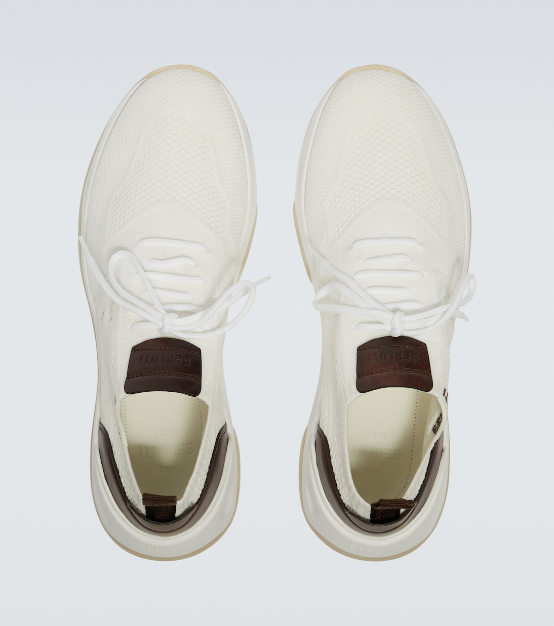 Zapatillas Shadow de punto con piel | Berluti