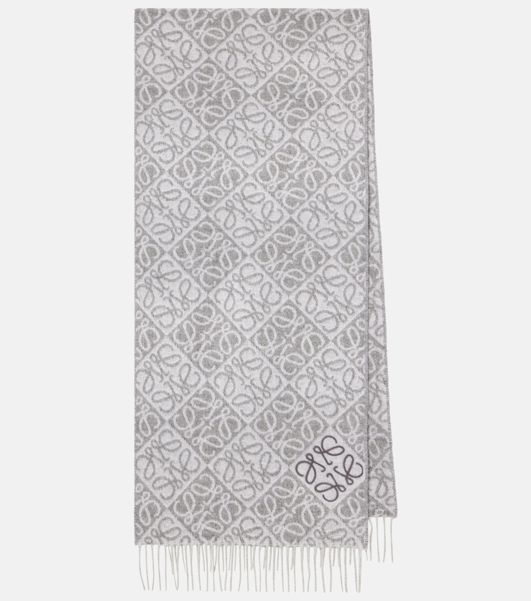 Anagram wool and cashmere scarf | Loewe