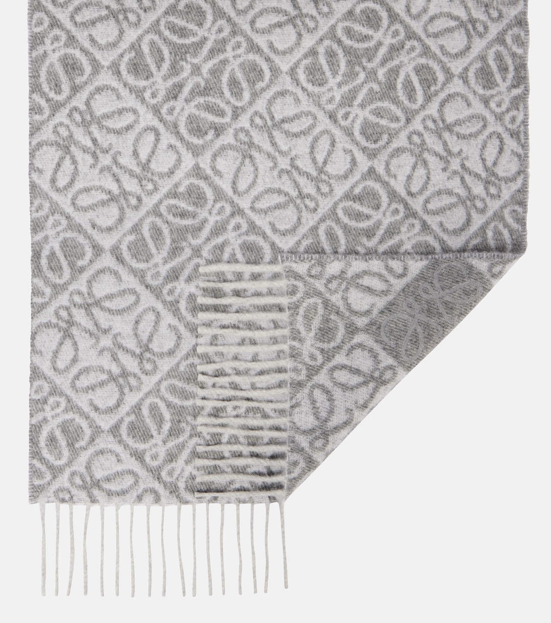 Anagram wool and cashmere scarf | Loewe