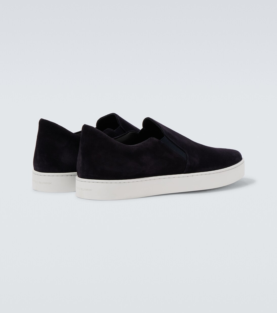 Nadores suede slip-on sneakers | Manolo Blahnik