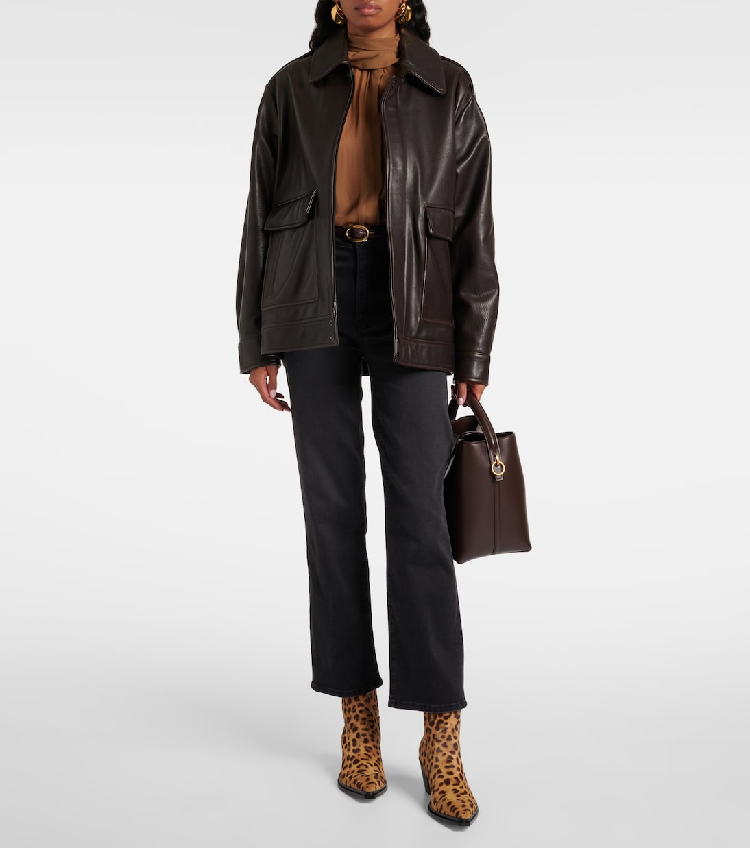 Bedruckte Ankle Boots Cece 60 aus Kalbshaar | Jimmy Choo