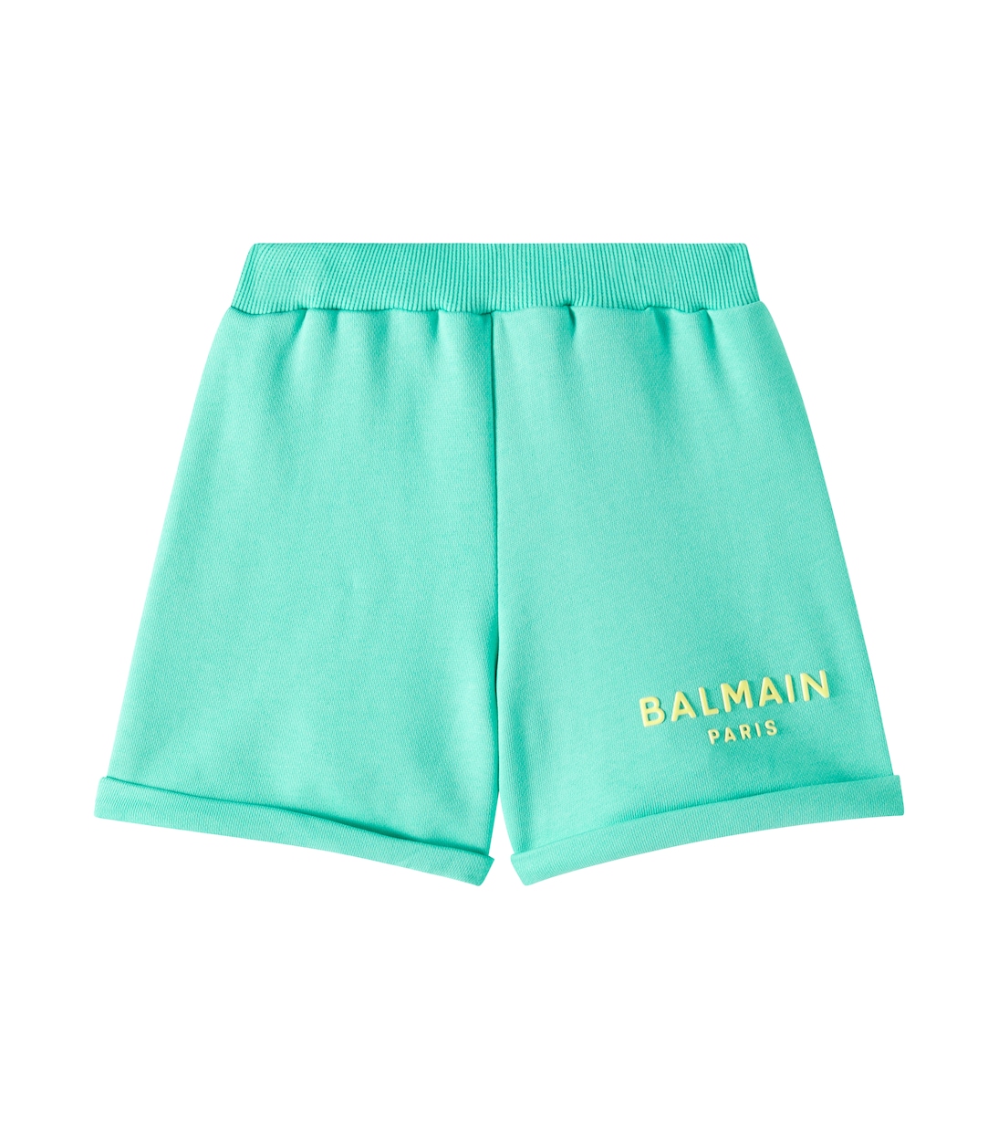 Baby cotton jersey sweatshorts | Balmain Kids