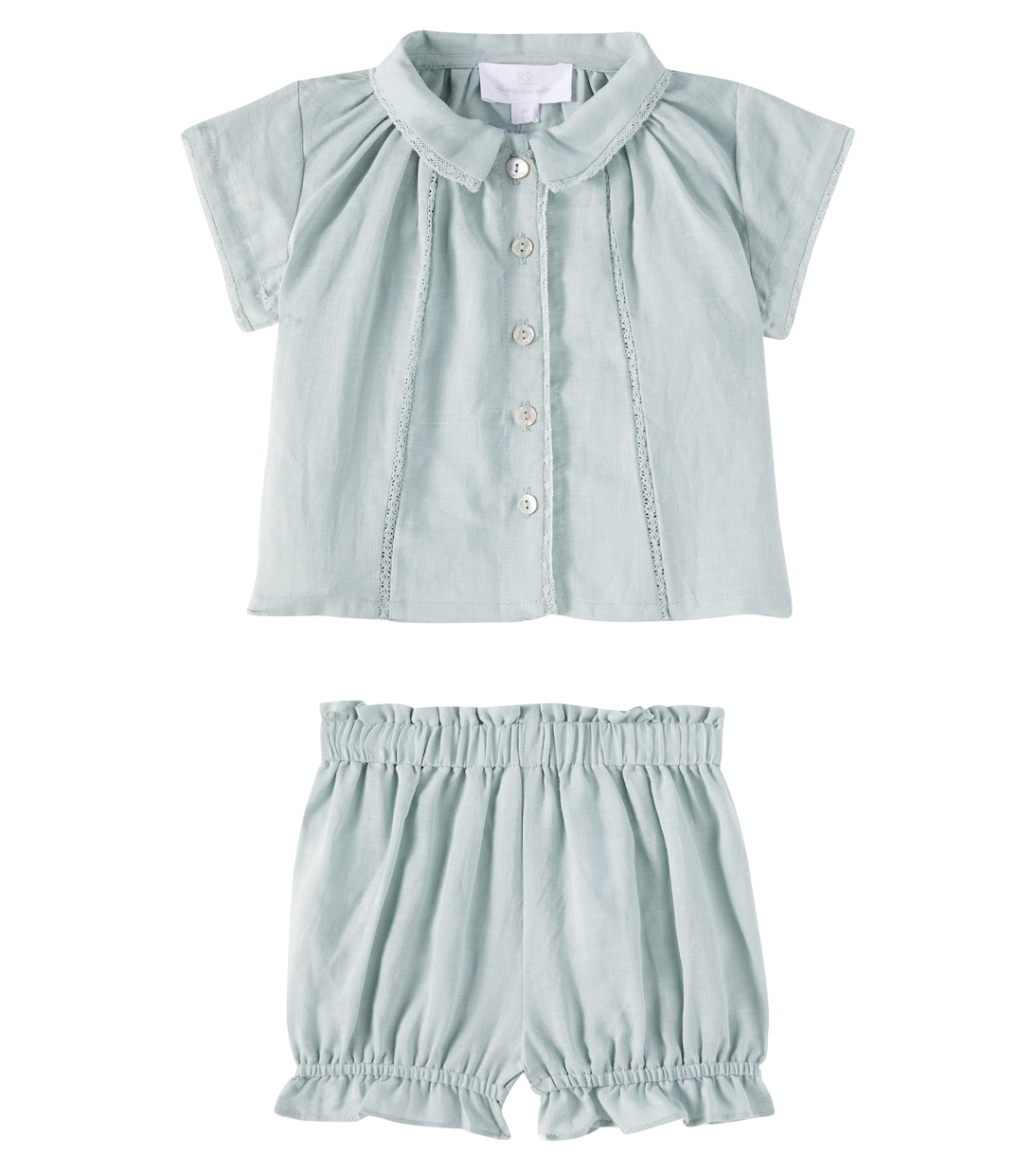 Baby Miki shirt and shorts set | C'era Una Volta