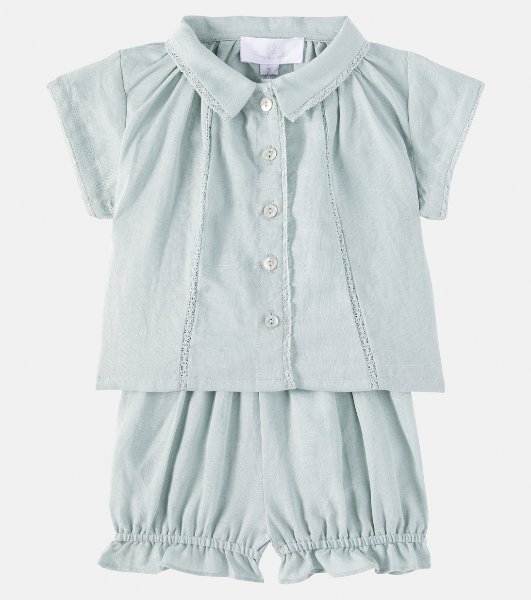 Baby Miki shirt and shorts set | C'era Una Volta