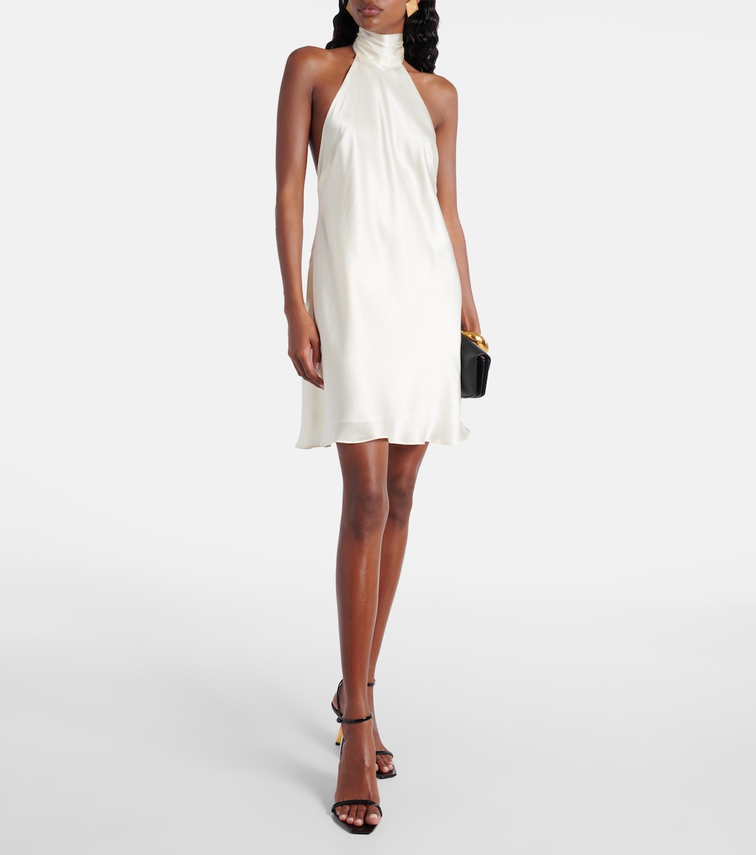 Capucine silk satin minidress | Rixo