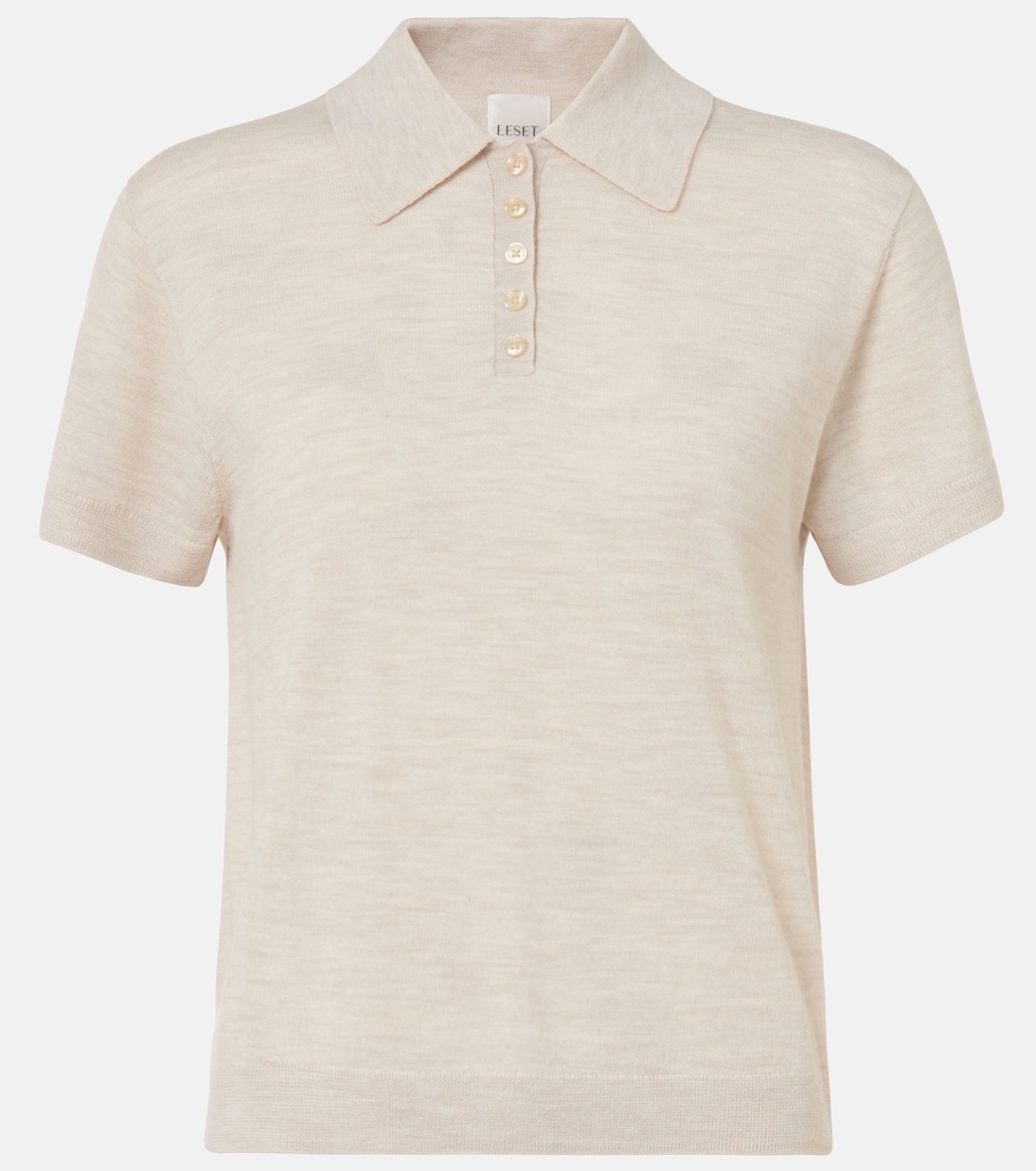 James wool polo shirt | Leset