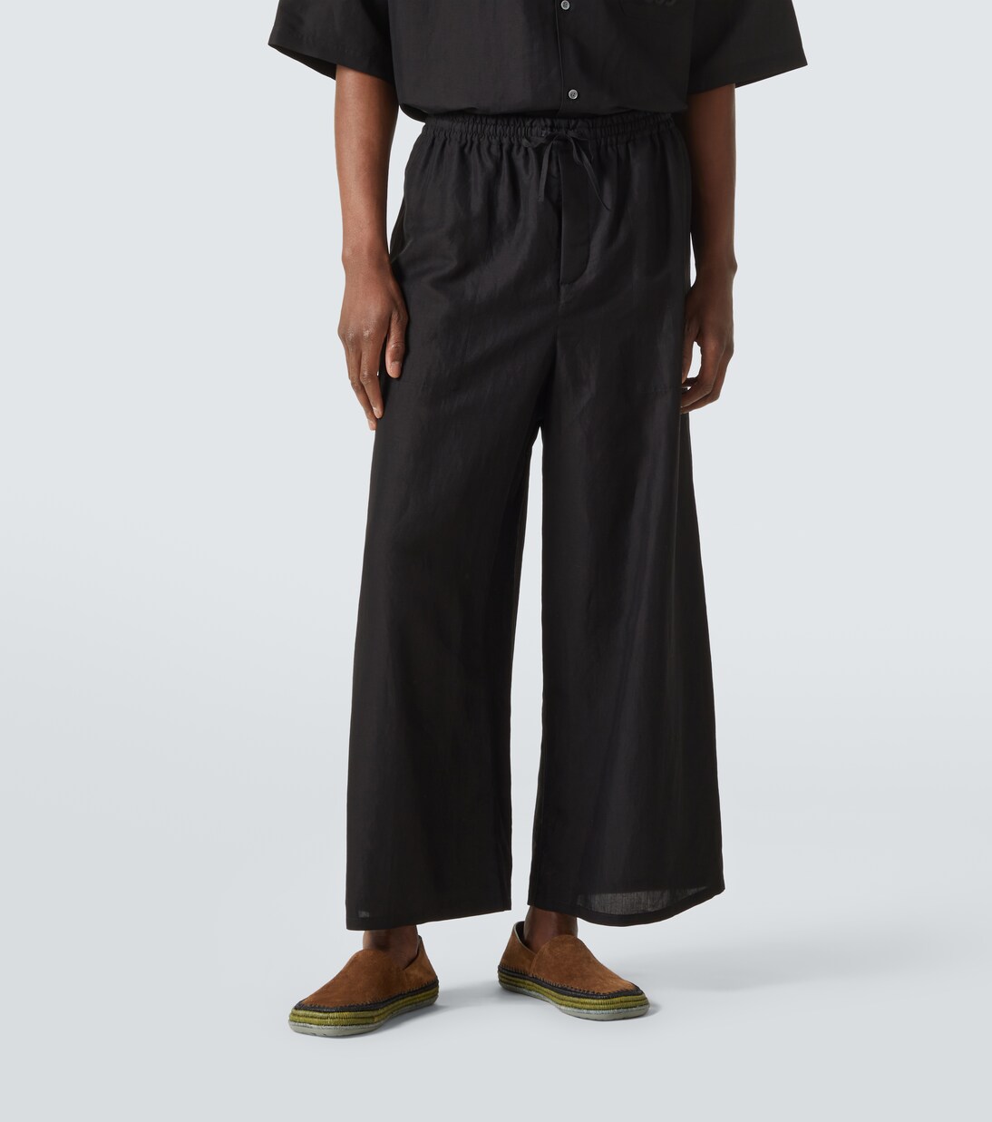 九分阔腿裤 | Loewe