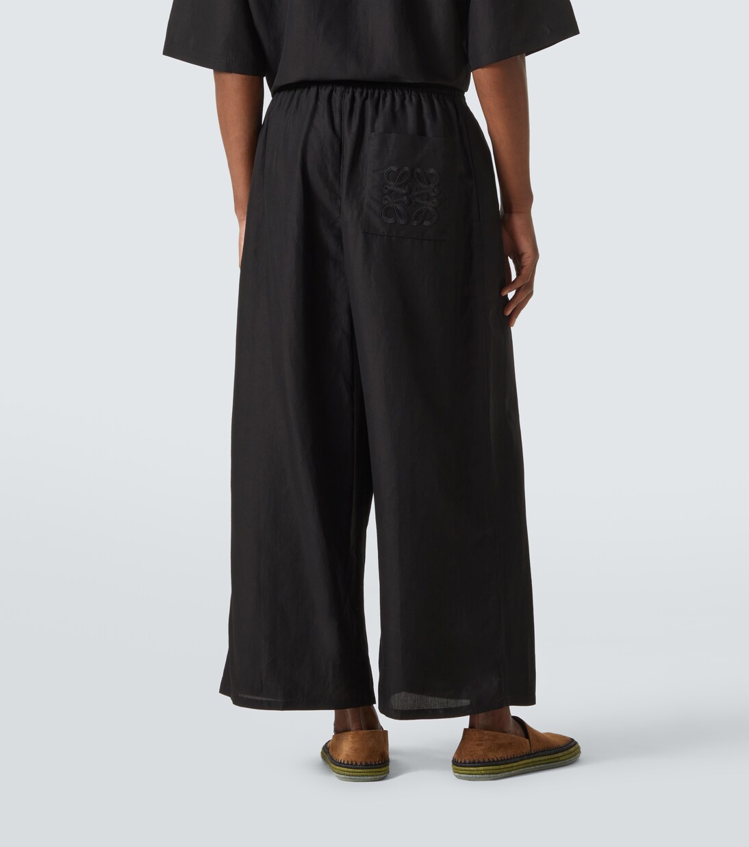 九分阔腿裤 | Loewe