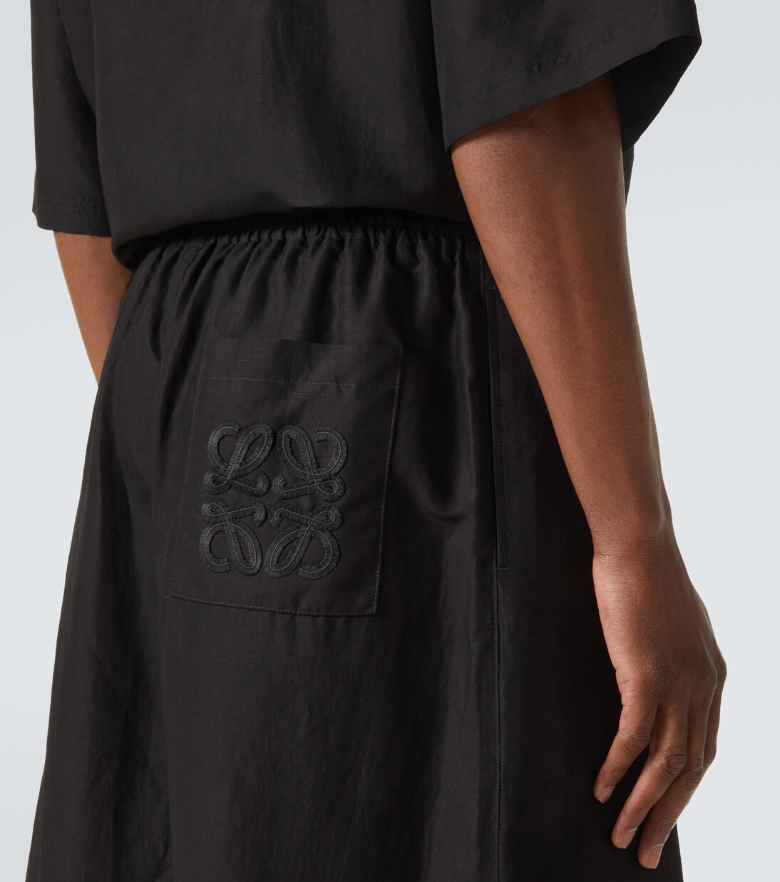 九分阔腿裤 | Loewe