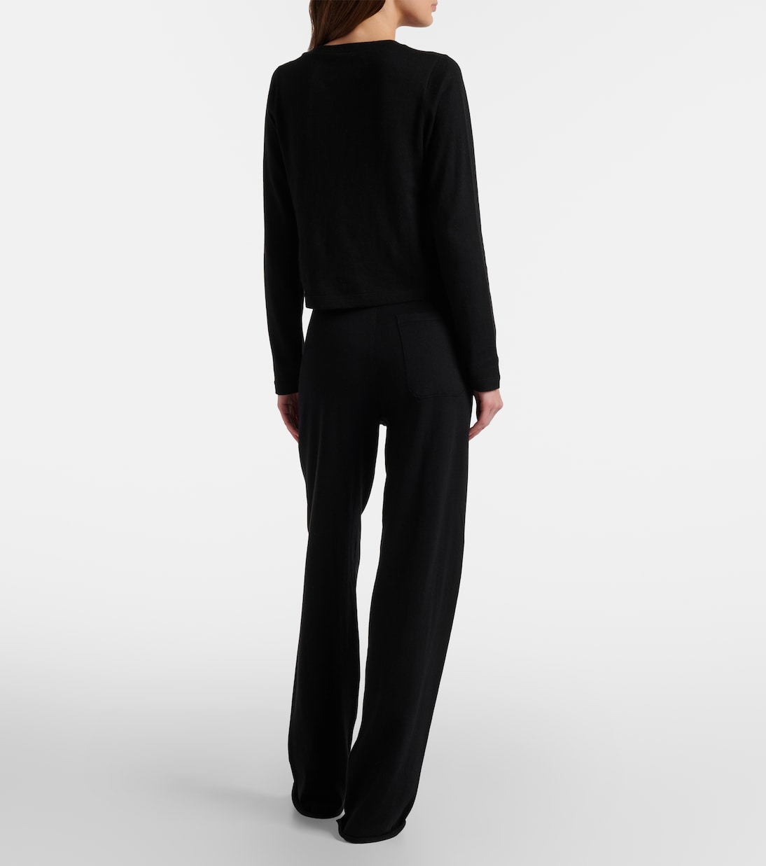 Hose N°353 Relax aus Baumwolle und Kaschmir | Extreme Cashmere