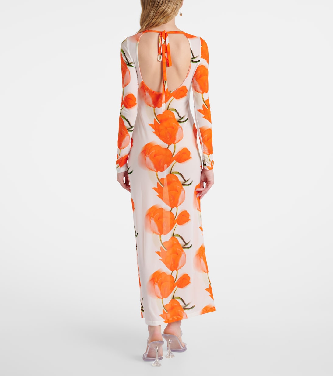 Vestido largo Selene floral | Alexandra Miro