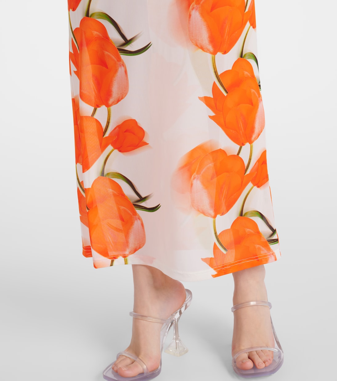 Vestido largo Selene floral | Alexandra Miro