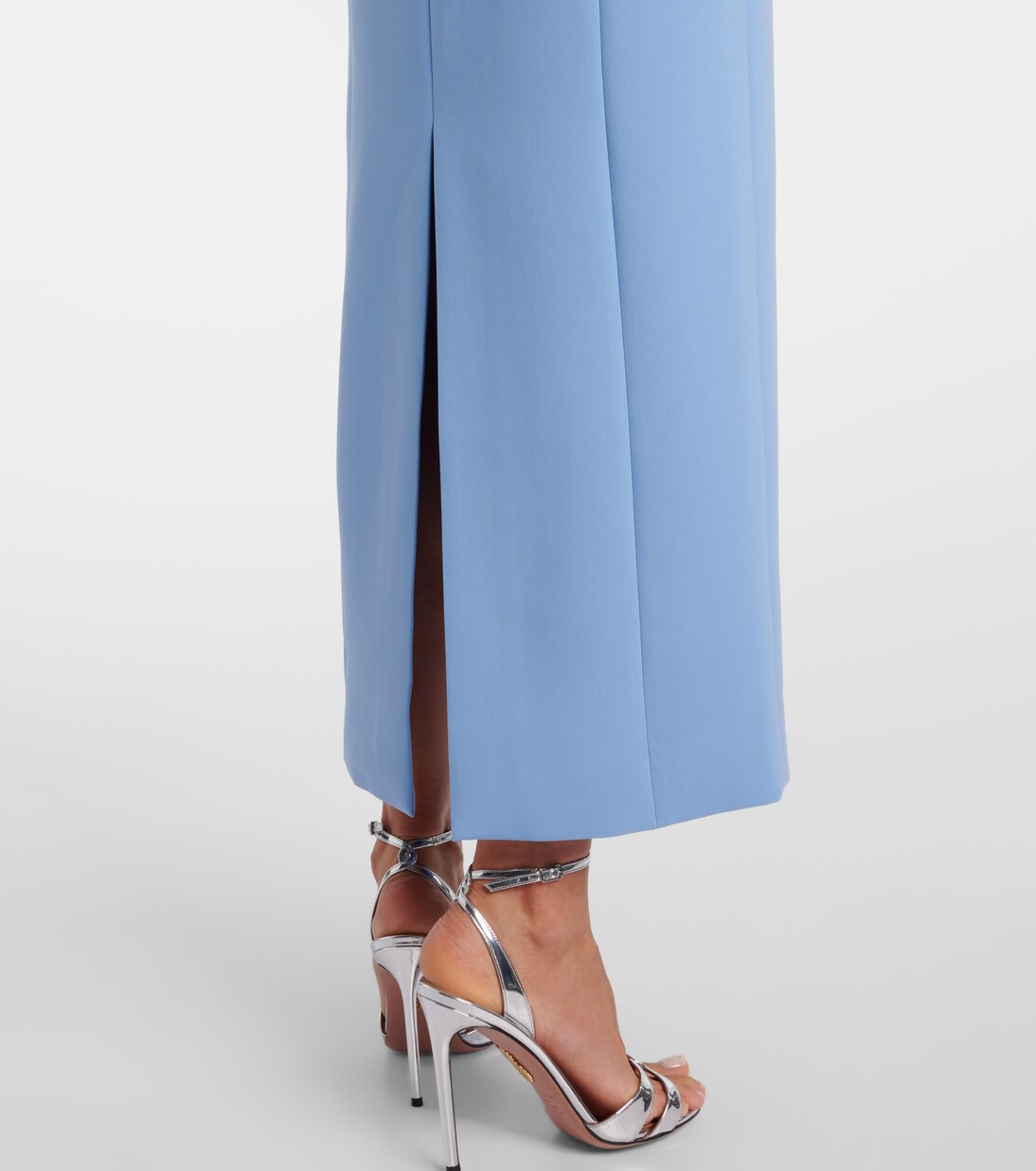 Robe longue Lime à perles fantaisie et cristaux | Jenny Packham