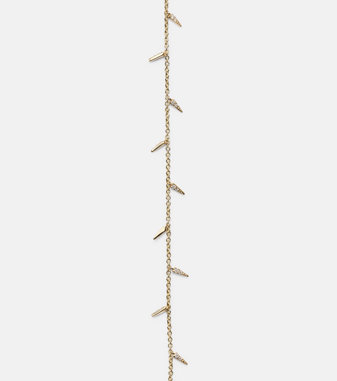 Collana in oro 14kt con diamanti | Sydney Evan