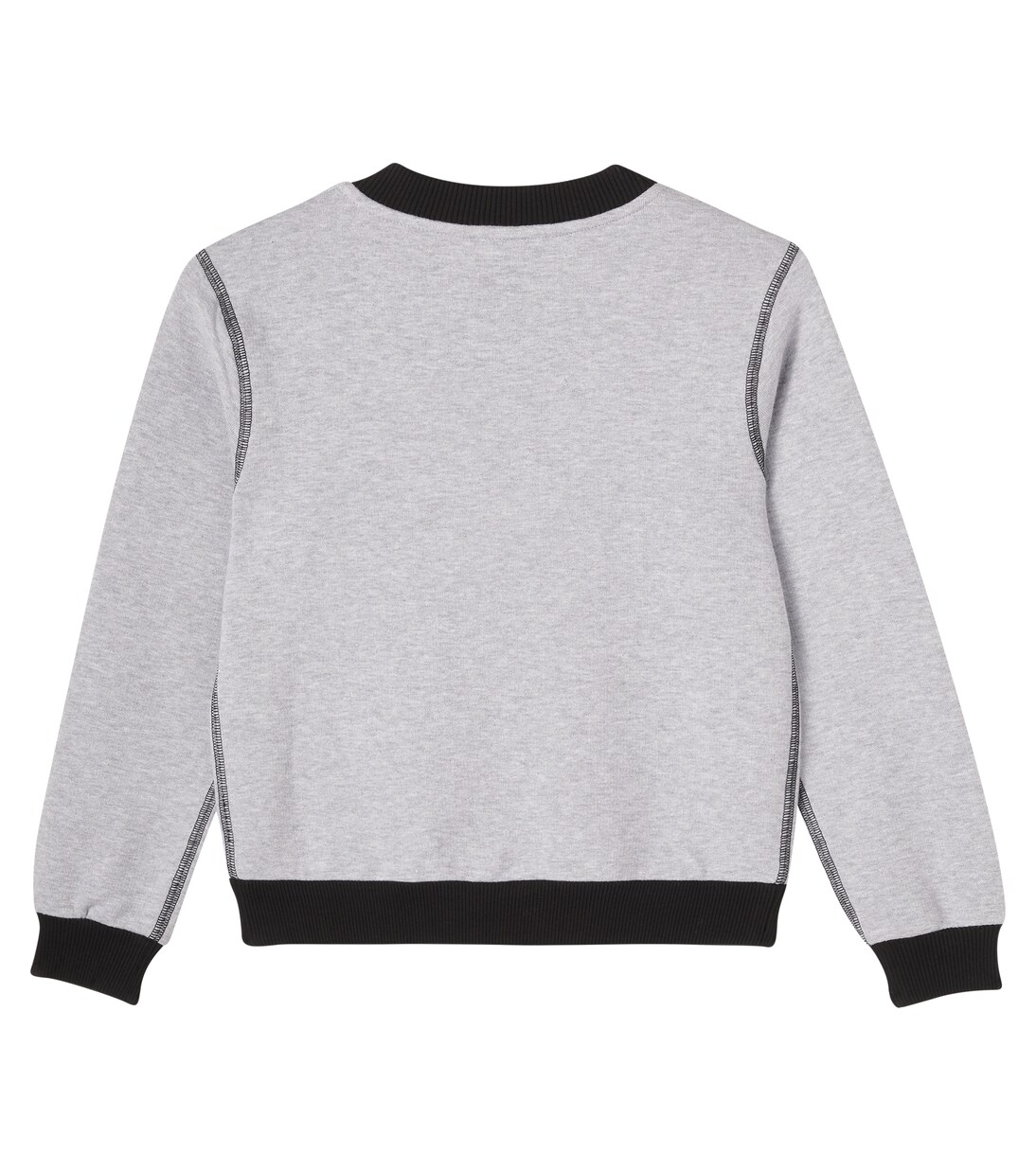 Logo cotton fleece sweatshirt | Dolce&Gabbana Kids