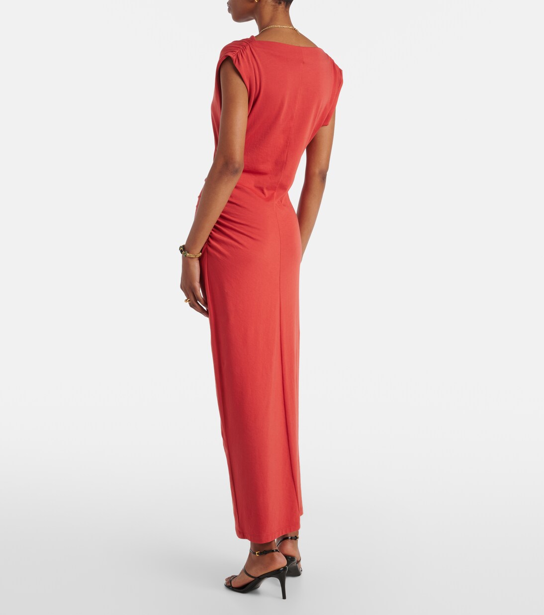 Robe longue en jersey de coton | Vince