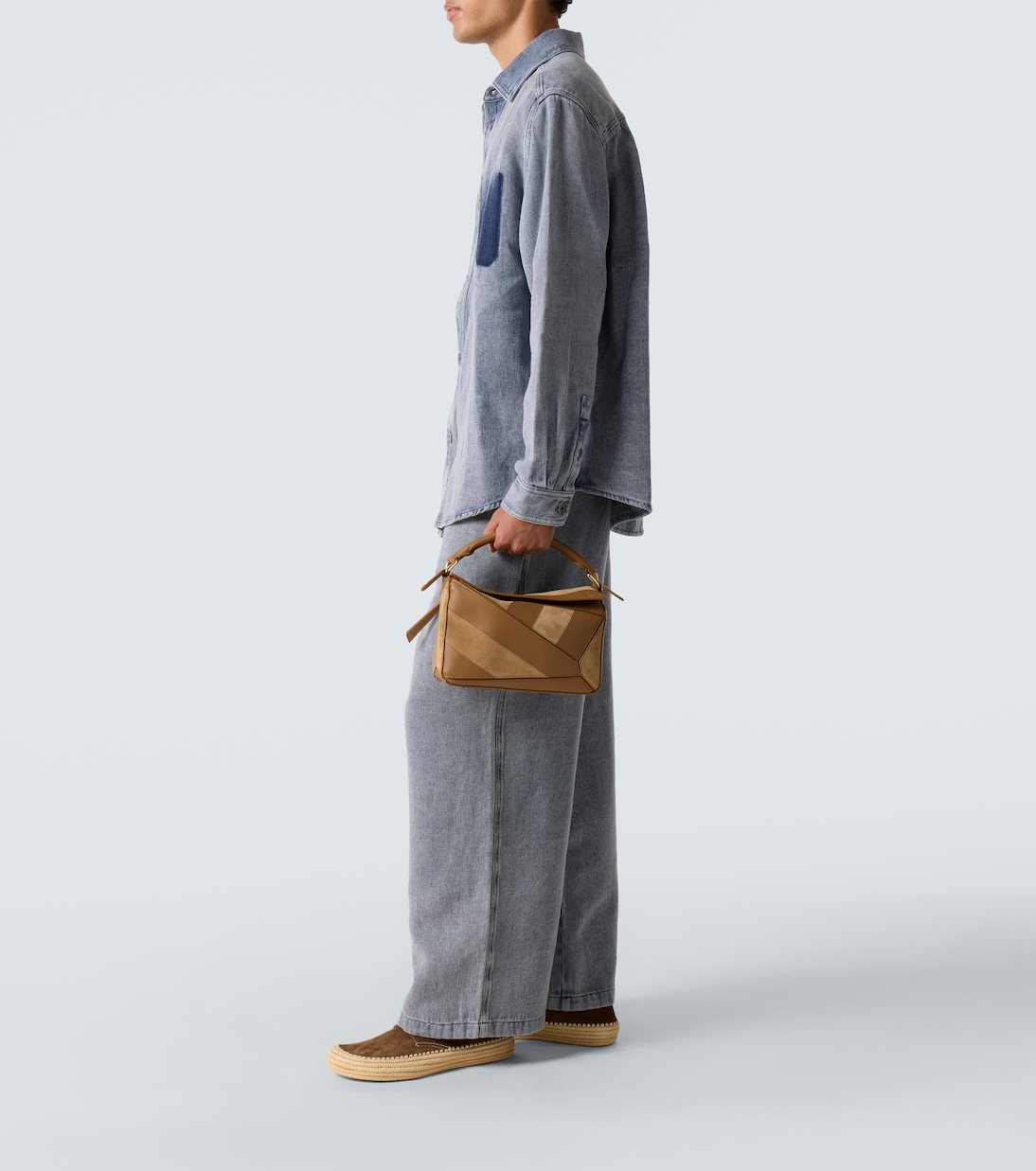 Rio suede lace-up shoes | Loewe